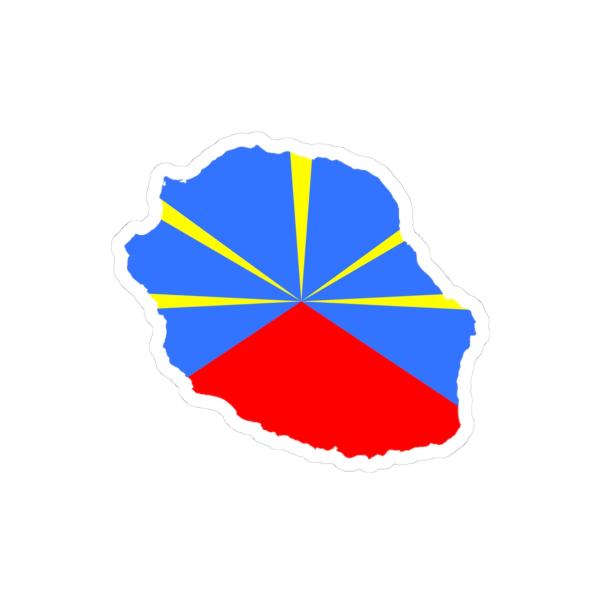 Sticker 974 – Kèr La Réunion